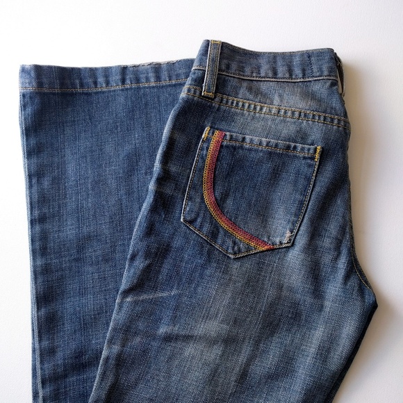 Paper Denim & Cloth Retro Rainbow Pocket Jeans 23 - Picture 2 of 8